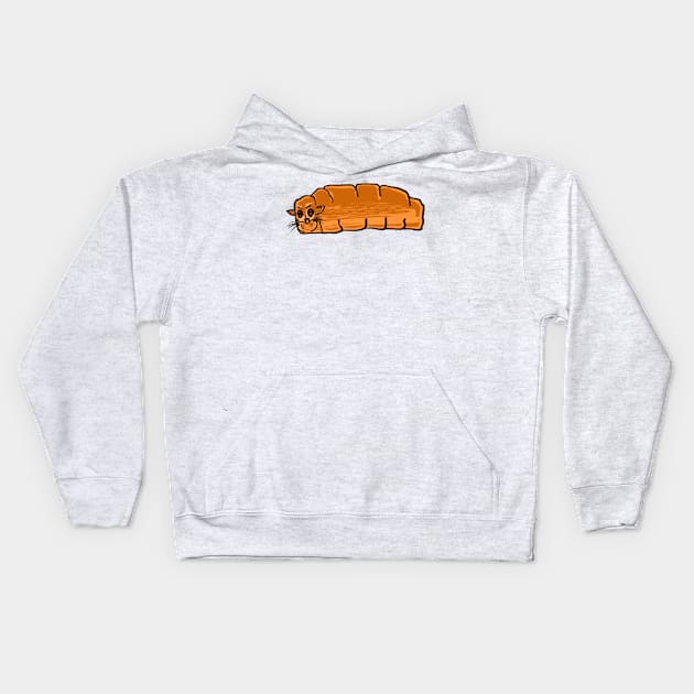 Cat Bread Kids Hoodie by Joker & Angel